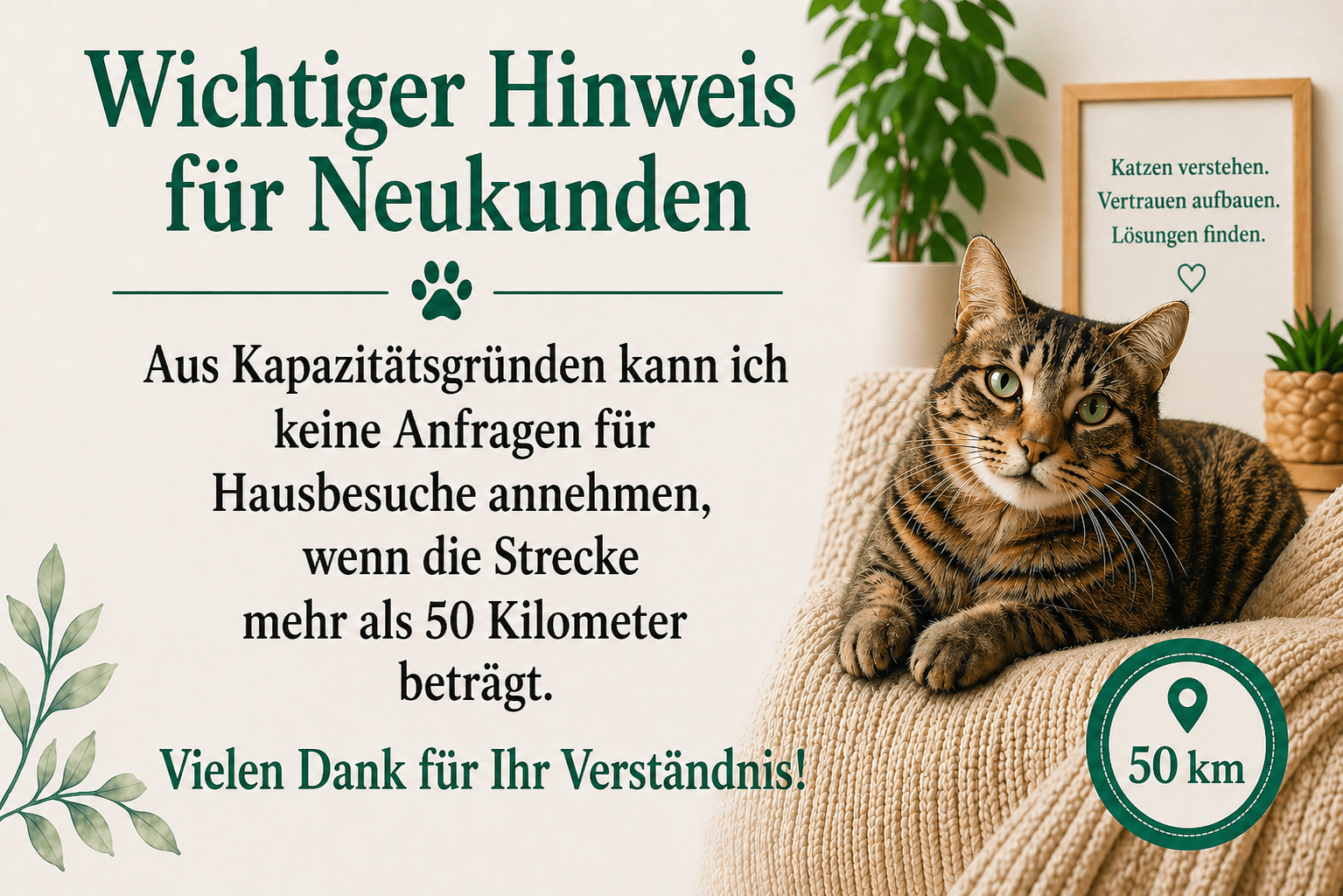Hausbesuche Strecke