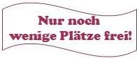 wenige Plätze